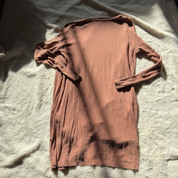 RW&CO Terracotta Open-Front Cardigan – Size XS | Cozy Layers | Flawed Beauty - Picture 7 of 7